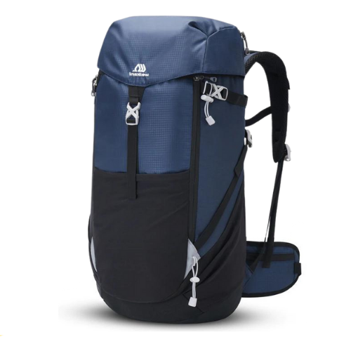 Sac à dos de randonnée 50L – Étanche, léger, compartimenté, avec ceinture abdominale et support bâtons